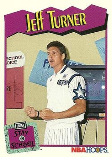 #545 Jeff Turner - Orlando Magic - 1991-92 Hoops Basketball