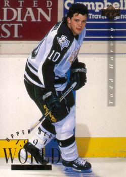 #546 Todd Harvey - Dallas Stars - 1994-95 Upper Deck Hockey