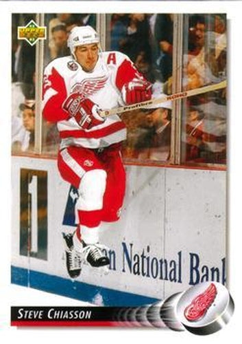 #546 Steve Chiasson - Detroit Red Wings - 1992-93 Upper Deck Hockey