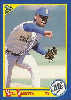 #546 Mike Jackson - Seattle Mariners - 1990 Score Baseball
