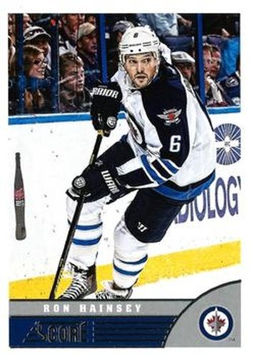 #546 Ron Hainsey - Winnipeg Jets - 2013-14 Score Hockey