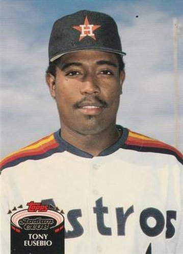 #546 Tony Eusebio - Houston Astros - 1992 Stadium Club Baseball