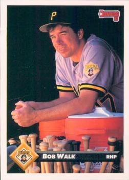 #546 Bob Walk - Pittsburgh Pirates - 1993 Donruss Baseball