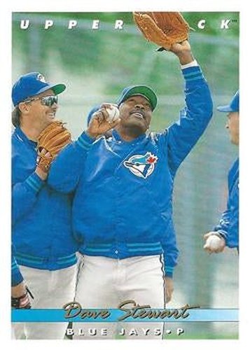 #546 Dave Stewart - Toronto Blue Jays - 1993 Upper Deck Baseball
