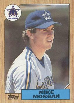 #546 Mike Morgan - Seattle Mariners - 1987 Topps Baseball