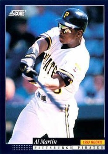 #546 Al Martin - Pittsburgh Pirates -1994 Score Baseball