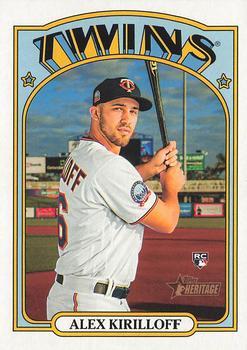 #546 Alex Kirilloff - Minnesota Twins - 2021 Topps Heritage Baseball