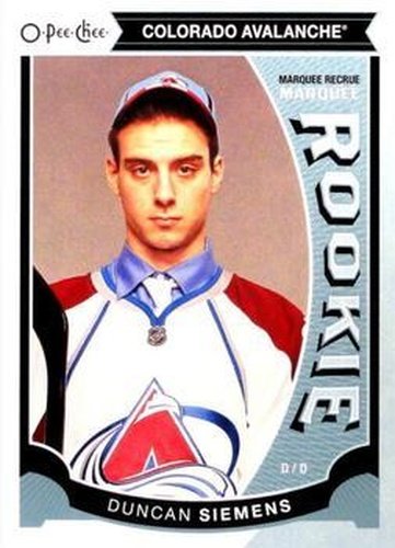 #546 Duncan Siemens - Colorado Avalanche - 2015-16 O-Pee-Chee Hockey