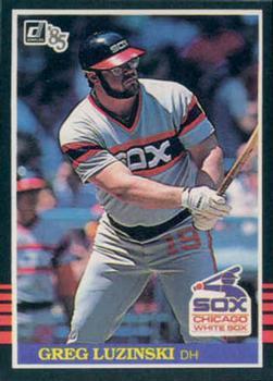 #546 Greg Luzinski - Chicago White Sox - 1985 Donruss Baseball