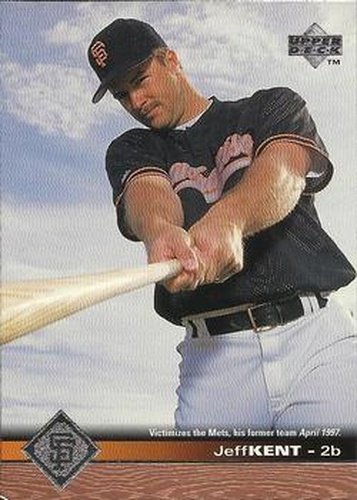 #546 Jeff Kent - San Francisco Giants - 1997 Upper Deck Baseball