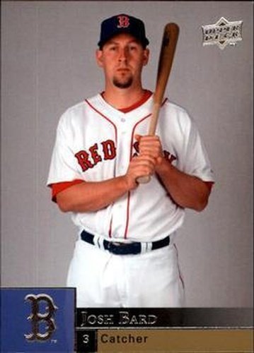 #546 Josh Bard - Boston Red Sox - 2009 Upper Deck Baseball