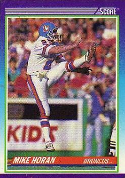 #546 Mike Horan - Denver Broncos - 1990 Score Football