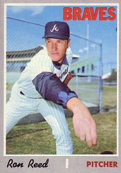 #546 Ron Reed - Atlanta Braves - 1970 Topps Baseball