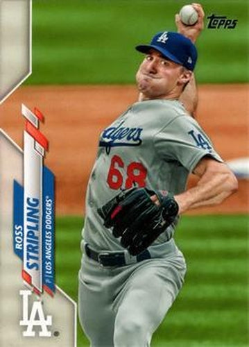 #546 Ross Stripling - Los Angeles Dodgers - 2020 Topps Baseball