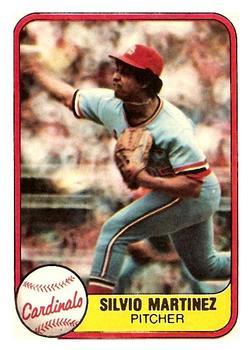 #546 Silvio Martinez - St. Louis Cardinals - 1981 Fleer Baseball