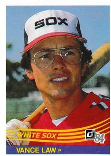 #546 Vance Law - Chicago White Sox - 1984 Donruss Baseball