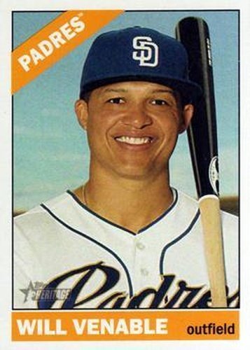 #546 Will Venable - San Diego Padres - 2015 Topps Heritage Baseball