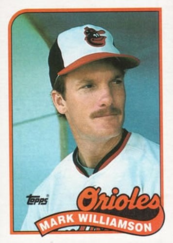 #546 Mark Williamson - Baltimore Orioles - 1989 Topps Baseball