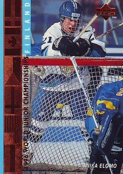 #546 Miika Elomo - Finland - 1995-96 Upper Deck Hockey