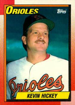 #546 Kevin Hickey - Baltimore Orioles - 1990 Topps Baseball