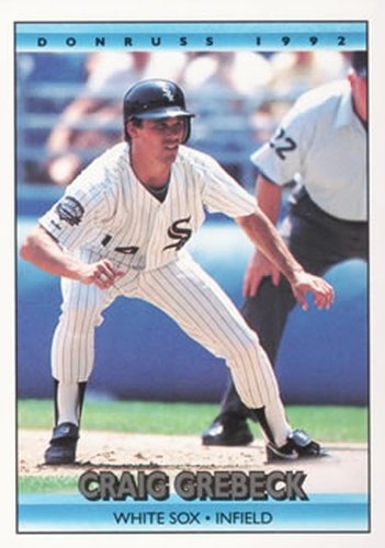 #546 Craig Grebeck - Chicago White Sox - 1992 Donruss Baseball