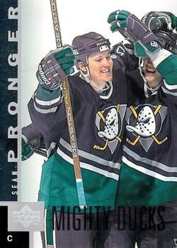#7 Sean Pronger - Anaheim Mighty Ducks - 1997-98 Upper Deck Hockey