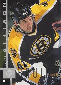 #8 Jason Allison - Boston Bruins - 1997-98 Upper Deck Hockey