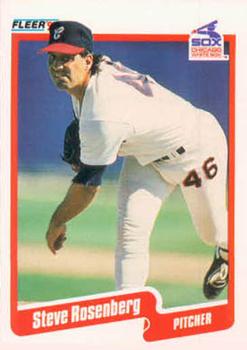 #547 Steve Rosenberg - Chicago White Sox - 1990 Fleer USA Baseball
