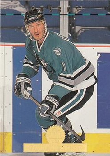 #547 Gaetan Duchesne - San Jose Sharks - 1994-95 Leaf Hockey