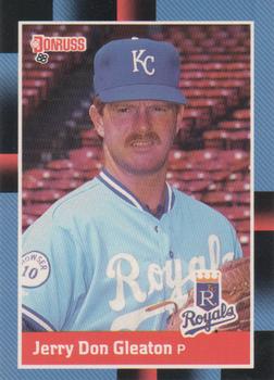 #547 Jerry Don Gleaton - Kansas City Royals - 1988 Donruss Baseball