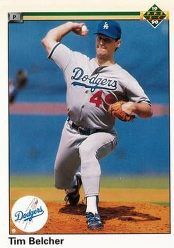 #547 Tim Belcher - Los Angeles Dodgers - 1990 Upper Deck Baseball