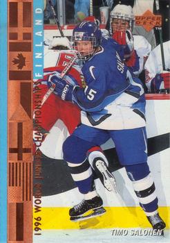 #547 Timo Salonen - Finland - 1995-96 Upper Deck Hockey