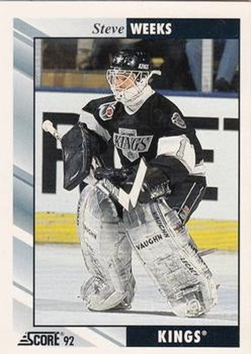 #547 Steve Weeks - Los Angeles Kings - 1992-93 Score USA Hockey