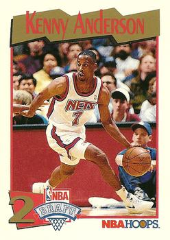 #547 Kenny Anderson - New Jersey Nets - 1991-92 Hoops Basketball
