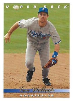 #547 Tim Wallach - Los Angeles Dodgers - 1993 Upper Deck Baseball