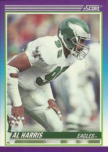 #547 Al Harris - Philadelphia Eagles - 1990 Score Football