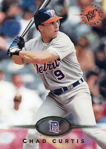 #547 Chad Curtis - Detroit Tigers - 1995 Stadium Club Baseball