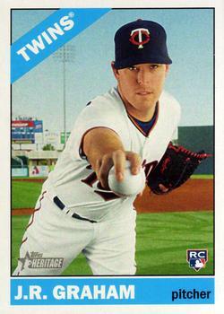 #547 J.R. Graham - Minnesota Twins - 2015 Topps Heritage Baseball