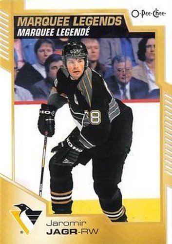#547 Jaromir Jagr - Pittsburgh Penguins - 2020-21 O-Pee-Chee Hockey