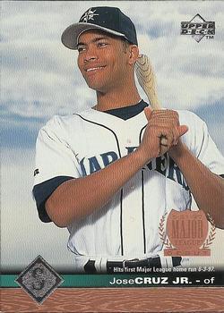 #547 Jose Cruz Jr. - Seattle Mariners - 1997 Upper Deck Baseball