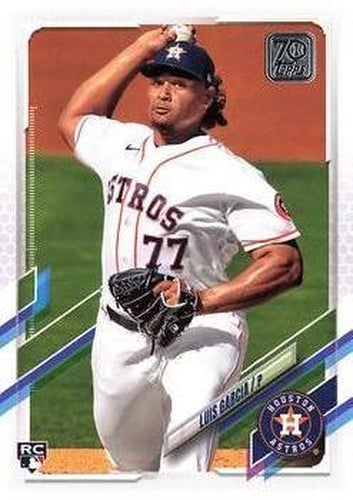 #547 Luis Garcia - Houston Astros - 2021 Topps Baseball