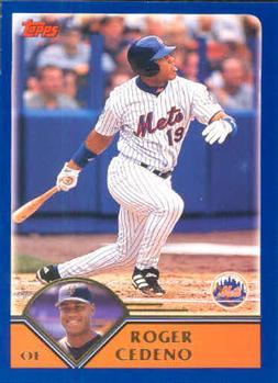 #547 Roger Cedeno - New York Mets - 2003 Topps Baseball