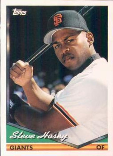 #547 Steve Hosey - San Francisco Giants - 1994 Topps Baseball