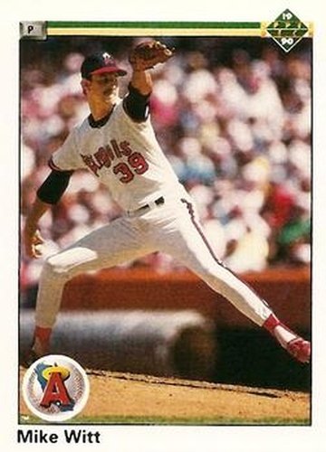 #548 Mike Witt - California Angels - 1990 Upper Deck Baseball