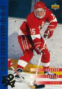 #548 Brandon Convery - Canada - 1993-94 Upper Deck Hockey