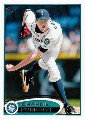 #548 Charlie Furbush - Seattle Mariners - 2012 Topps Baseball