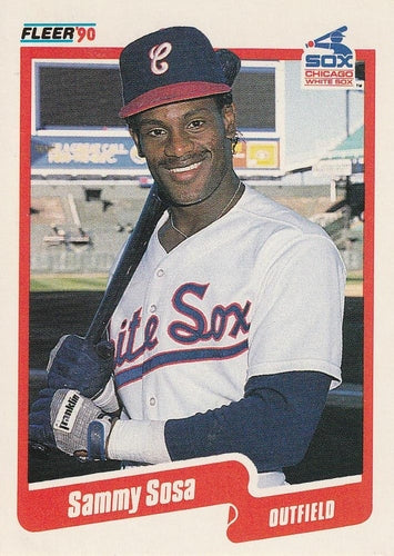 #548 Sammy Sosa - Chicago White Sox - 1990 Fleer USA Baseball