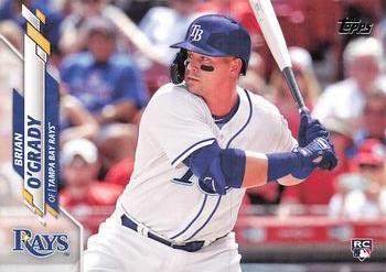 #548 Brian O'Grady - Tampa Bay Rays - 2020 Topps Baseball