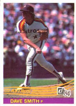 #548 Dave Smith - Houston Astros - 1984 Donruss Baseball
