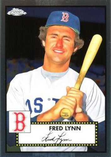 #548 Fred Lynn - Boston Red Sox - 2021 Topps Chrome Platinum Anniversary Baseball